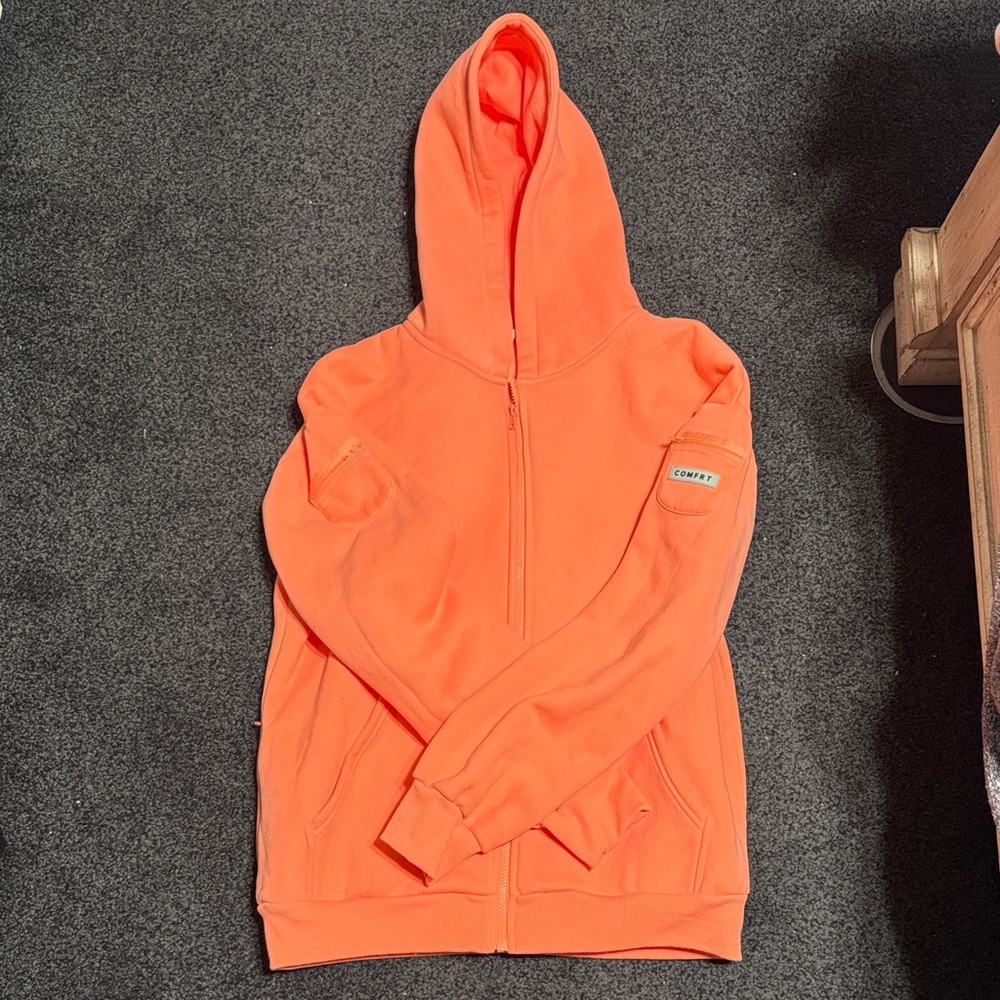 Comfrt Travel Essentials Zip Hoodie